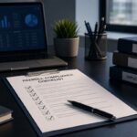 HR manager working through a payroll compliance checklist