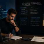Startup runway calculation showing months of cash remaining for a US startup