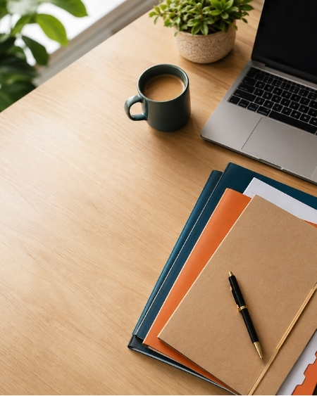 Bookkeeping services phoenix team reviewing monthly reports with a Phoenix business owner